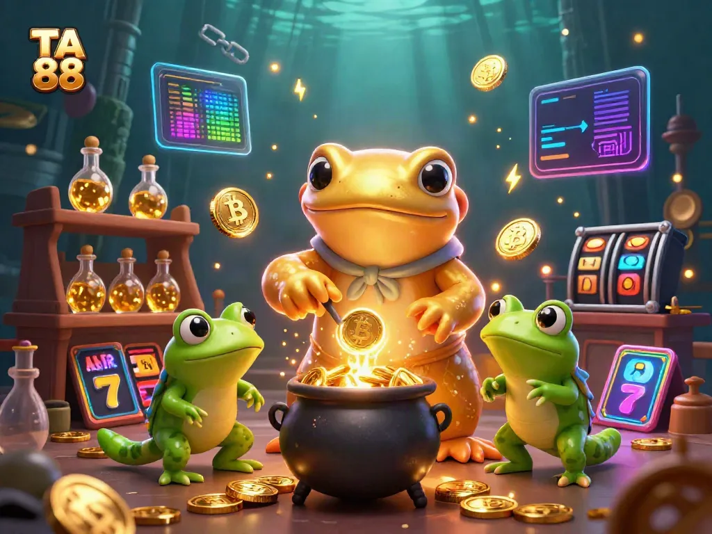 Bet on TA 88's exciting gambling experience while witnessing a golden alchemist's magic!