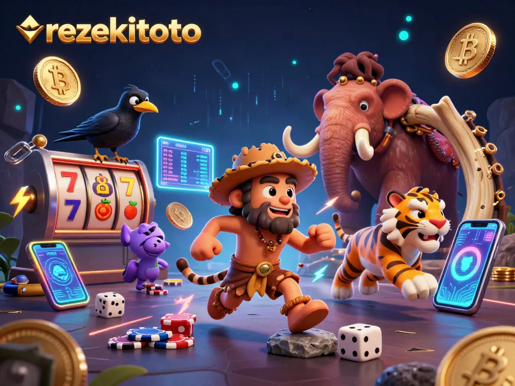Experience thrilling gameplay at rezekitoto with vibrant casino elements and dynamic animations.