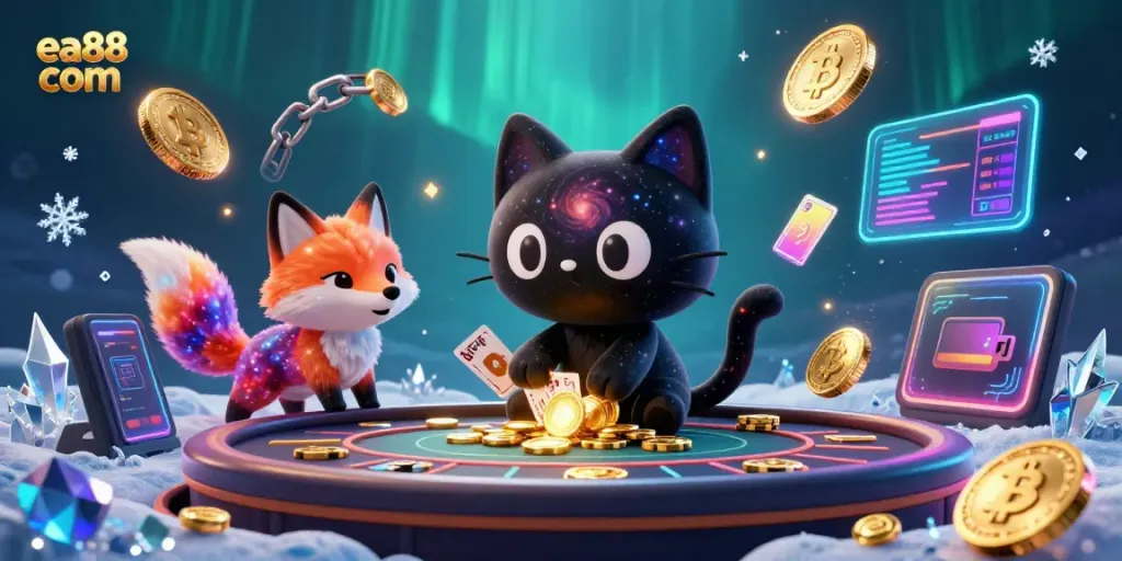 Engage with seamless gaming experiences at ea88 com featuring captivating cosmic elements and vibrant digital graphics.