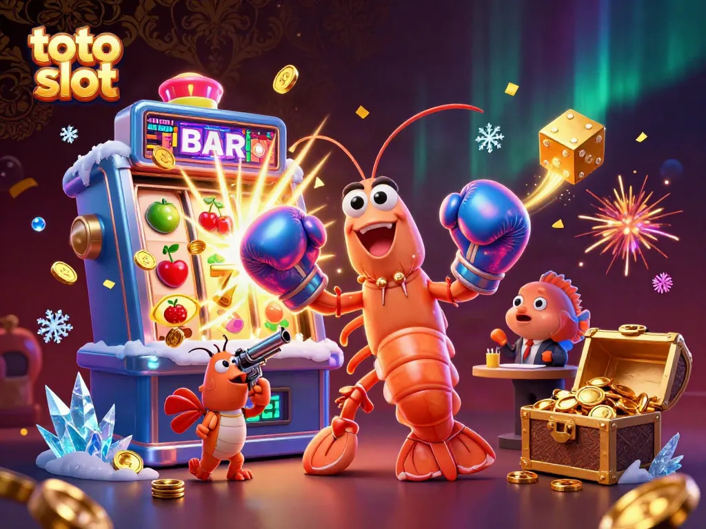 Spin the reels with the vibrant toto slot scene featuring themed characters and jackpot excitement.