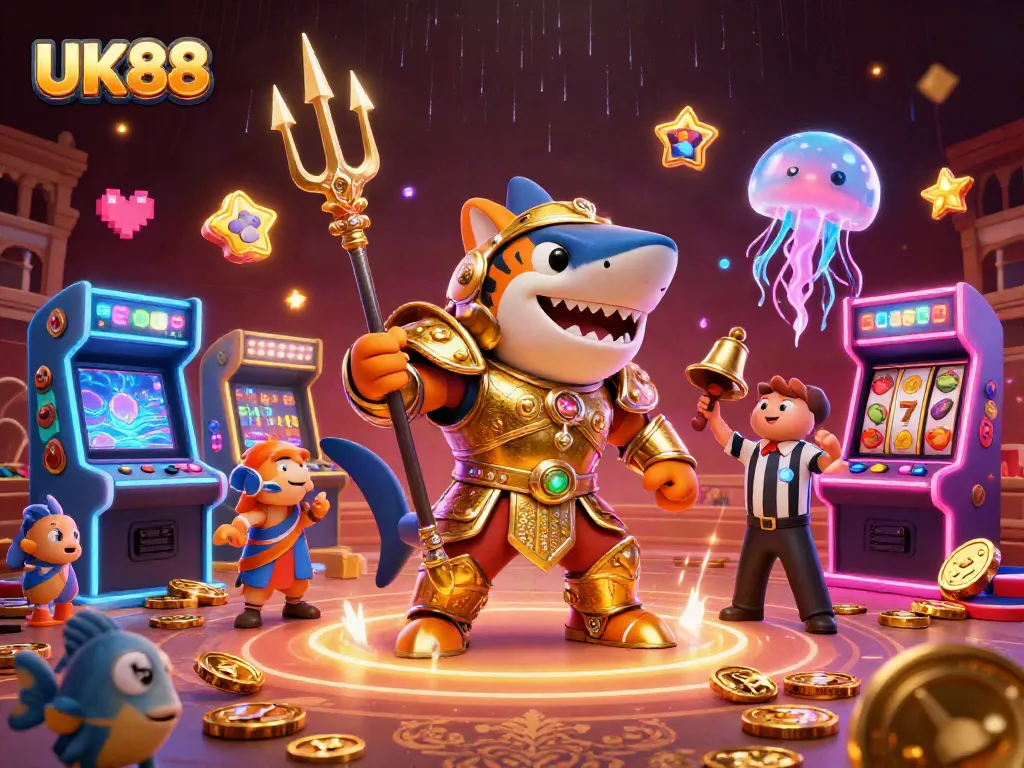 Engage in thrilling action at UK88 with a vibrant underwater casino adventure and dazzling game elements.