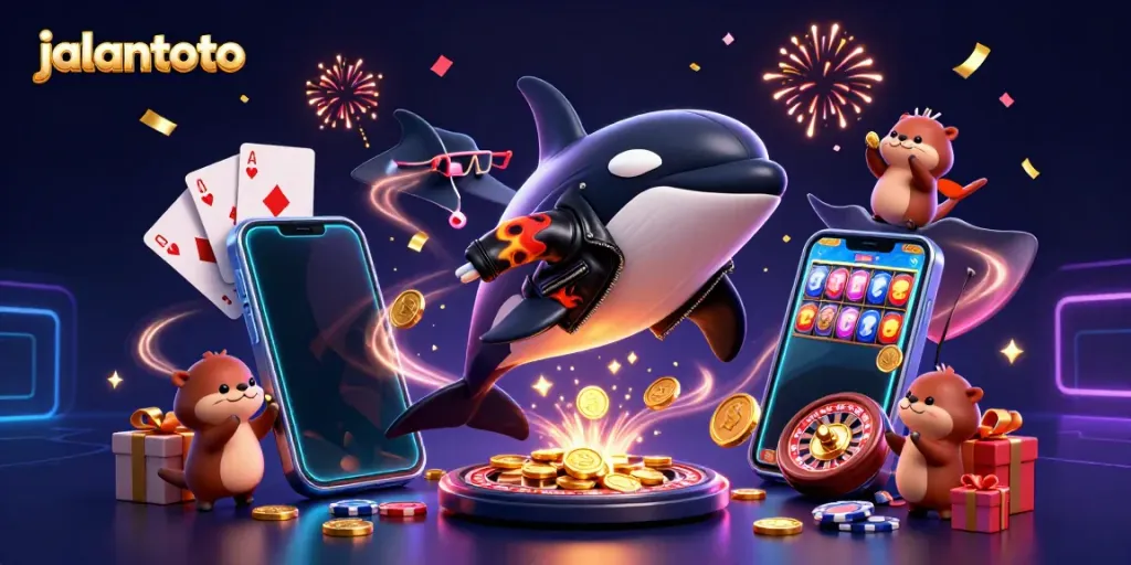 Enjoy thrilling gaming experiences at jalantoto with vibrant characters and dynamic casino elements.