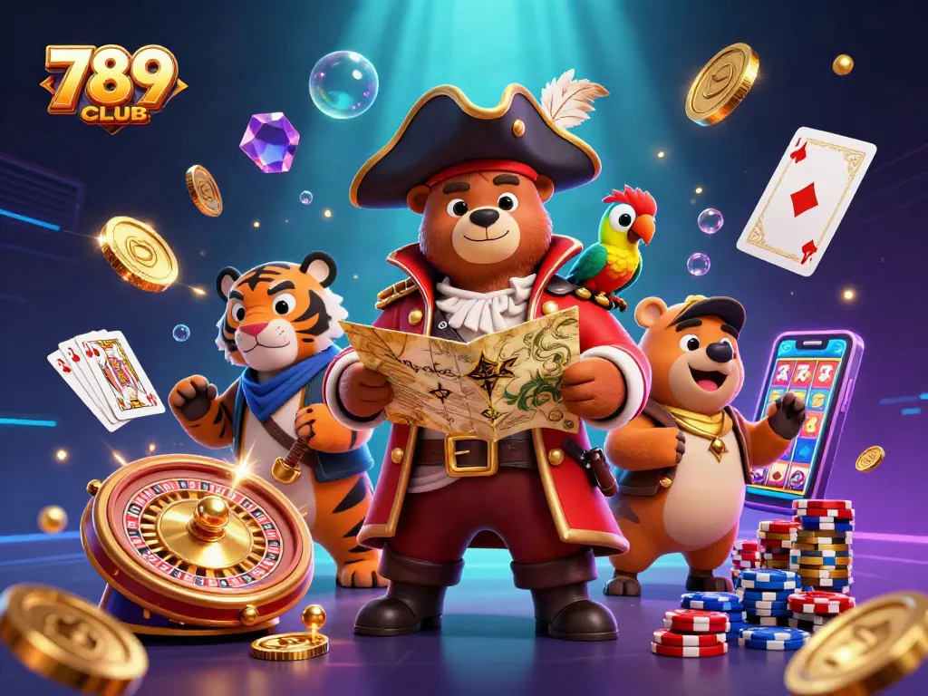 Join the action at 789CLUB while enjoying immersive casino experiences with vibrant characters.